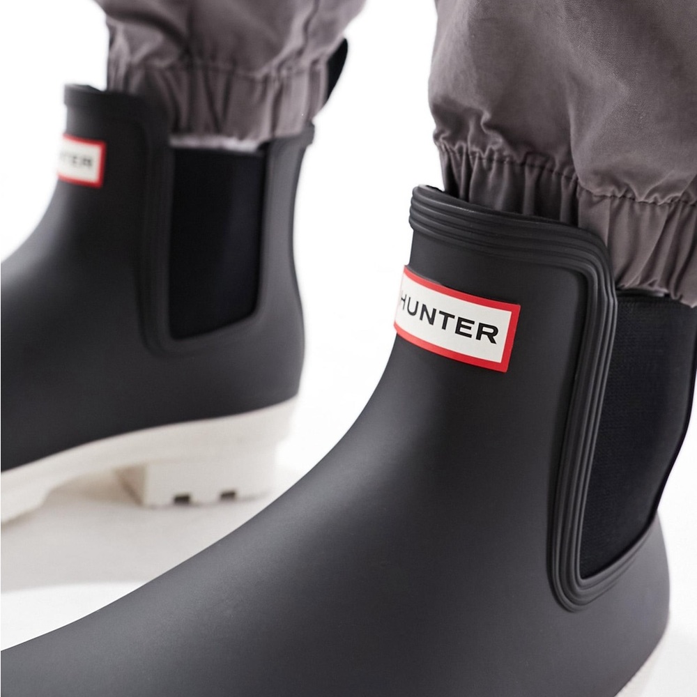 Hunter 100% Waterproof Original Chelsea Boots w/Side Elastic Gussets  sz US13 - Picture 4 of 14